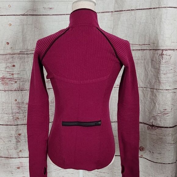 Title Nine Merino Wool Blens Zip Front Sweater Size XS - Picture 2 of 7
